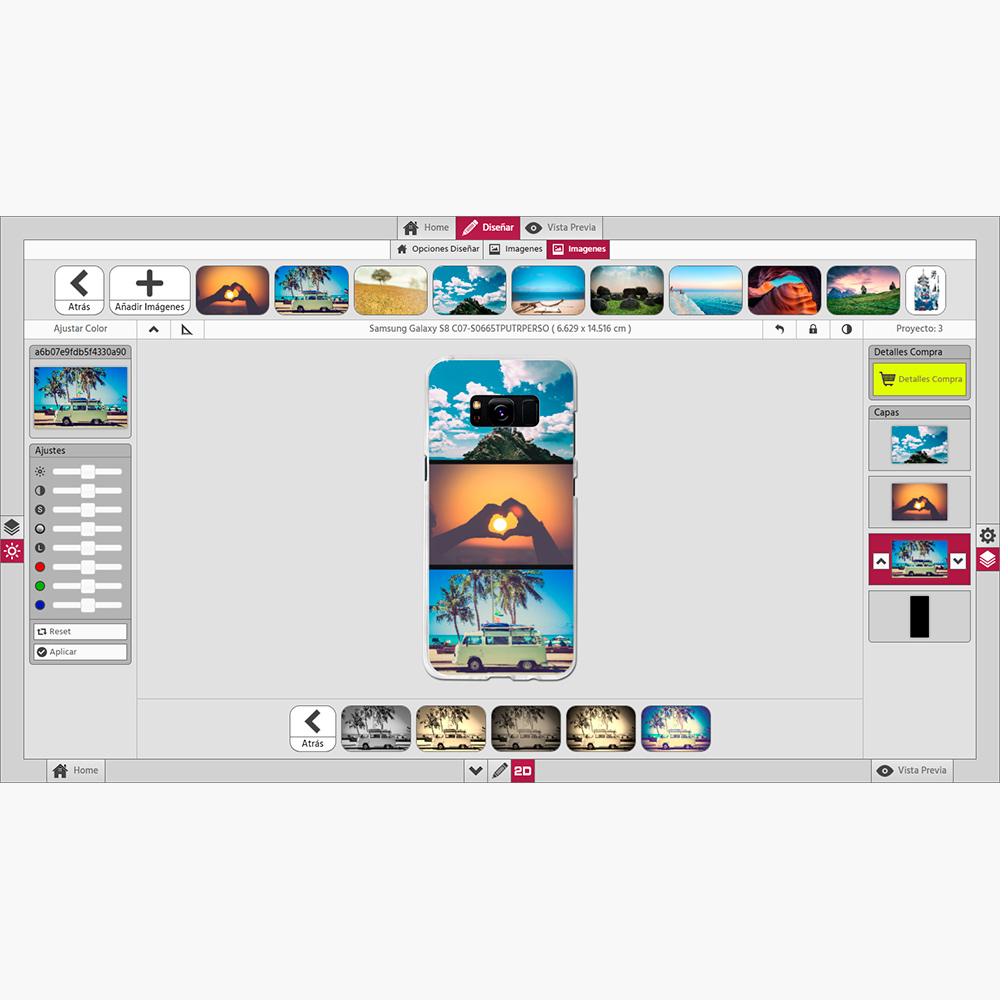 photocenter3d editor carcasas personalizadas